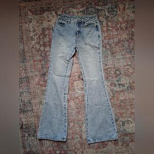 Classic Blue Flared Women Jeans